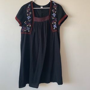 Colorful Embroidered Dress